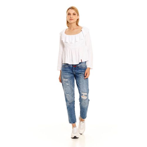 Camisa Manga Larga Para Mujer Camisa Girbaud