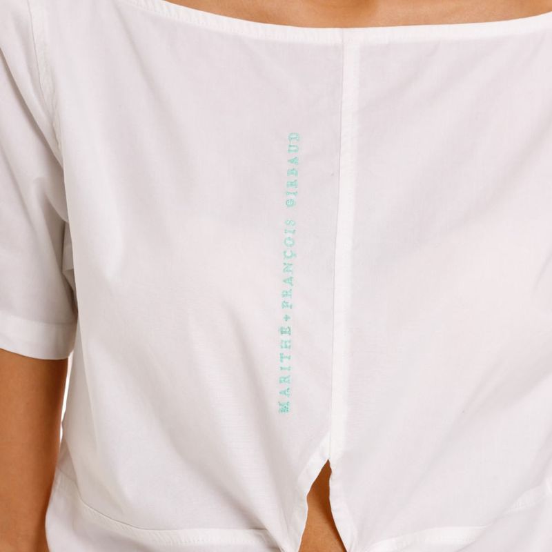 Camisa-Manga-Corta-Para-Mujer-Girbaud