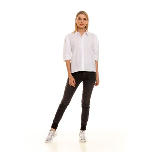 Camisa Manga Corta Para Mujer Girbaud