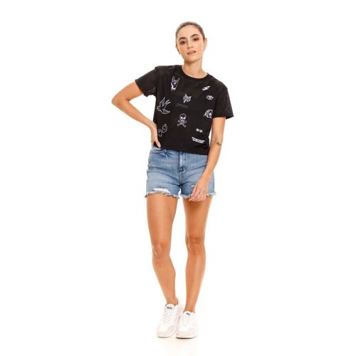 Camiseta Para Mujer  Manga Corta sport   Pilatos