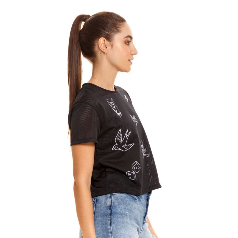 Camiseta-Manga-Corta-Para-Mujer-Sport-