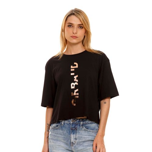Camiseta Manga Corta Para Mujer Girbaud