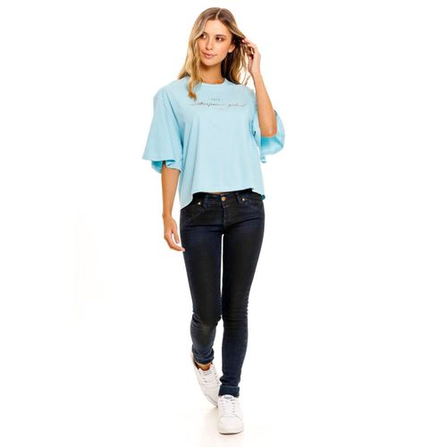 Camiseta Manga Corta Para Mujer  Girbaud