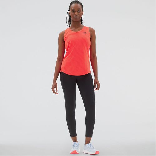 Camiseta Manga Sisa Para Mujer Q Speed Jacquard Tank New Balance