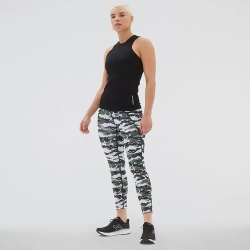 Camiseta Manga Corta Para Mujer Relentless Terry Layer New Balance