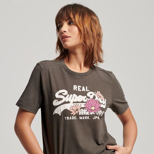 Camiseta Para Mujer Vintage Narrative Superdry