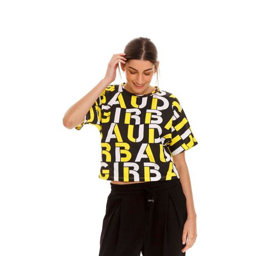 Camiseta Manga Corta Para Mujer Girbaud