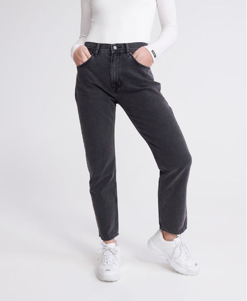 Jean Stretch Para Mujer High Rise Straight Superdry