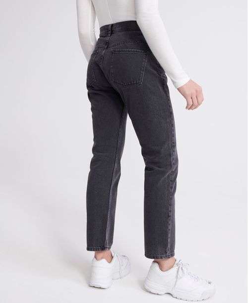Jean Stretch Para Mujer High Rise Straight Superdry