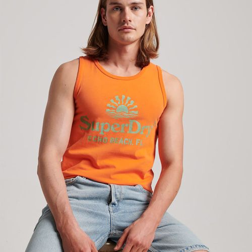 Camiseta Para Hombre Vintage Venue Neon Vest Superdry