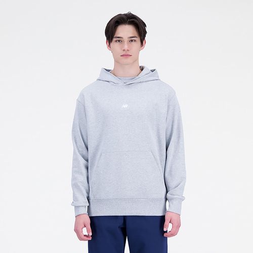 Camiseta Manga Corta Para Hombre Athletics French Terry Hoodie New Balance