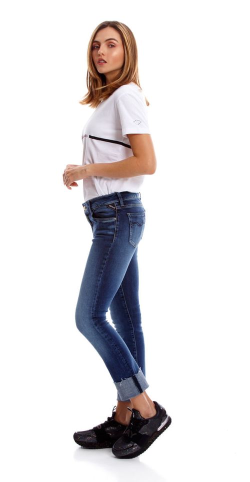 Jean Stretch Para Mujer Dominiqli Replay
