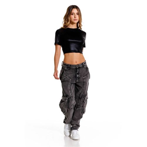 Jean Stretch Para Mujer Ourson Ballon Girbaud