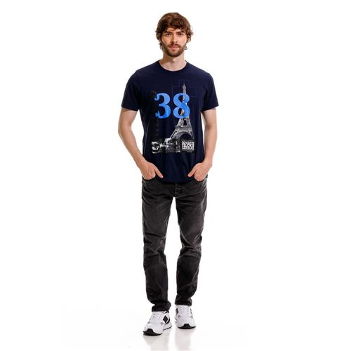 Camiseta Manga Corta Para Hombre Le-Monarque Girbaud