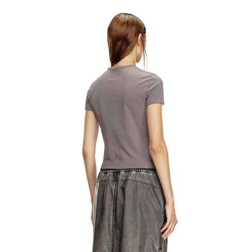 Camiseta Manga Corta Para Mujer T-Uncutie-Long-P14 Diesel