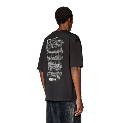 Camiseta Manga Corta Para Hombre T-Boxt-N2 Diesel