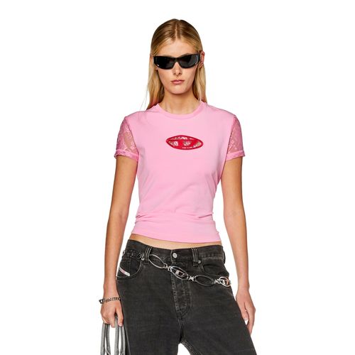 Camiseta Manga Corta Para Mujer T Sli Ovalace Diesel