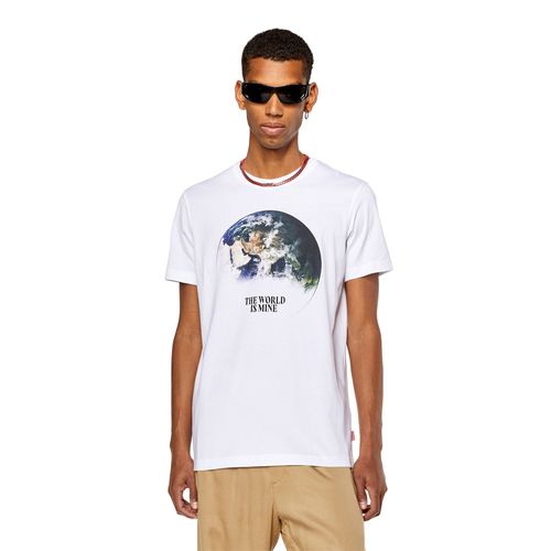 Camiseta Manga Corta Para Hombre Tiegor L4 Diesel