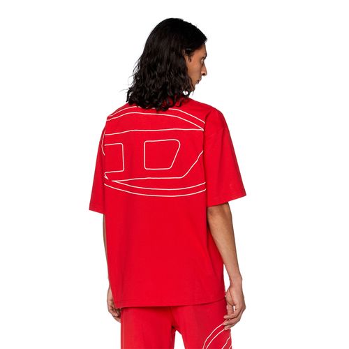 Camiseta Manga Corta Para Hombre T-Boggy-Megoval-D Diesel