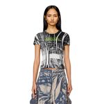 Camiseta-Manga-Corta-Para-Mujer-T-Uncutie-Long-N5-Diesel