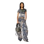 Camiseta-Manga-Corta-Para-Mujer-T-Uncutie-Long-N5-Diesel