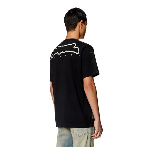 Camiseta Manga Corta Para Hombre T-Just-N3 Camiseta Diesel