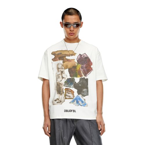 Camiseta Manga Corta Para Hombre T-Wash-N3 Diesel