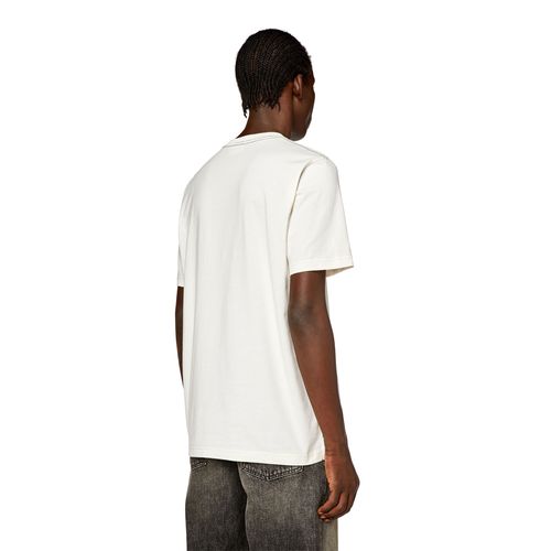 Camiseta Manga Corta Para Hombre T-Just-Slits-N6 Camiseta Diesel