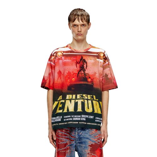 Camiseta Manga Corta Para Hombre T-Boxt-Adventure Diesel