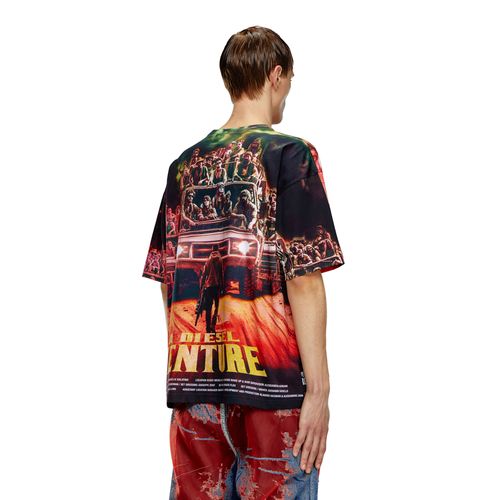 Camiseta Manga Corta Para Hombre T-Boxt-Adventure Diesel