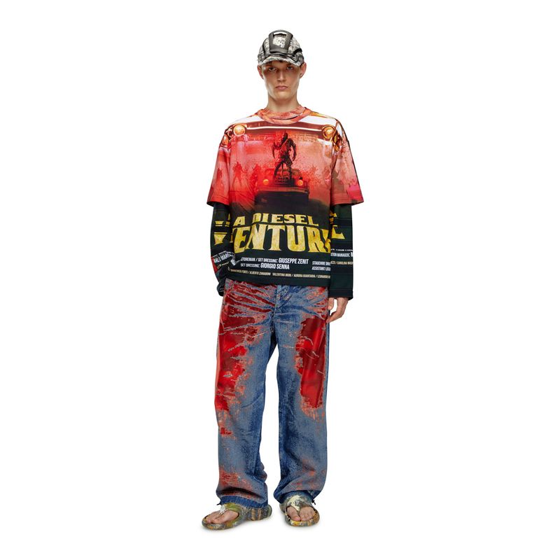 Camiseta-Manga-Corta-Para-Hombre-T-Boxt-Adventure-Diesel