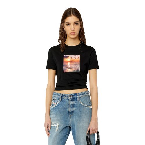 Camiseta Manga Corta Para Mujer T-Reg-G10 Diesel