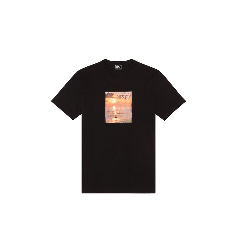 Camiseta-Manga-Corta-Para-Mujer-T-Reg-G10-Diesel