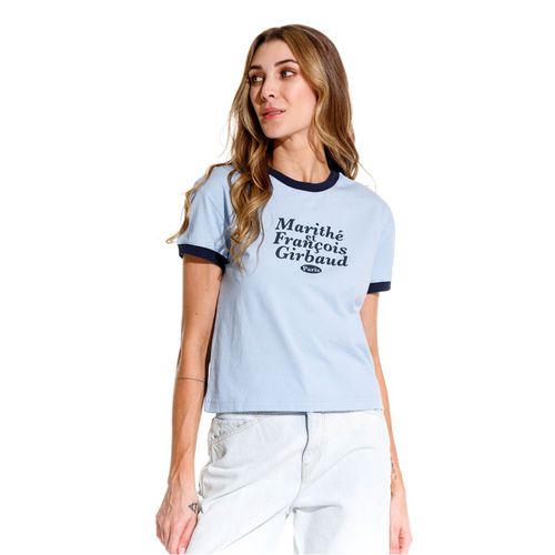Camiseta Manga Corta Para Mujer Le Marithe Girbaud
