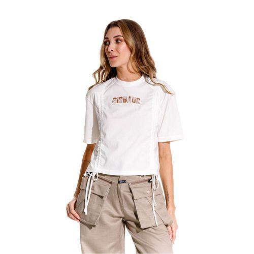 Camiseta Manga Corta Para Mujer Le Marithe Girbaud