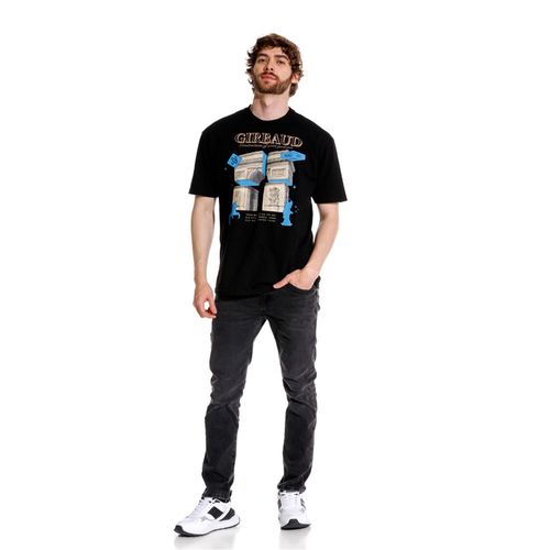 Camiseta Manga Corta Para Hombre Le Monarque Girbaud