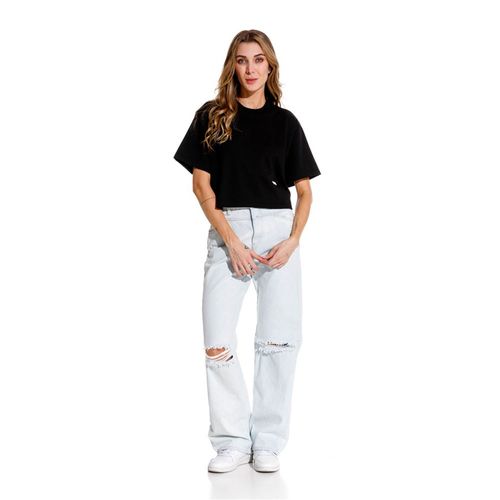 Camiseta Manga Corta Para Mujer Le Marithe Girbaud