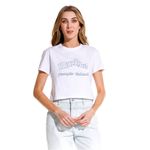 Camiseta-Manga-Corta-Para-Mujer-Le-Marithe-Girbaud