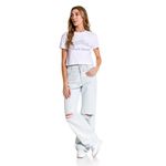 Camiseta-Manga-Corta-Para-Mujer-Le-Marithe-Girbaud
