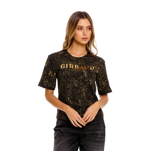 Camiseta Manga Corta Para Mujer Girbaud