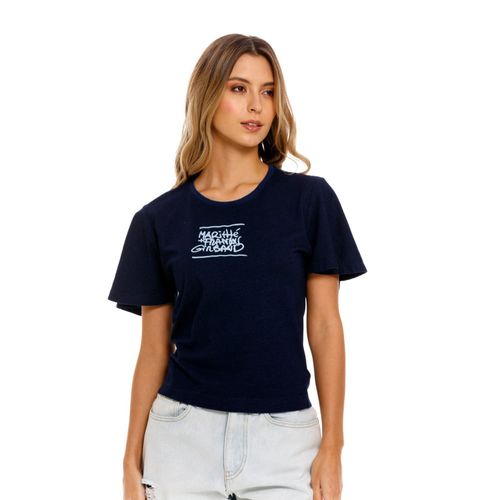 Camiseta Manga Corta  Para Mujer Girbaud