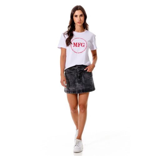 Camiseta Manga Corta Para Mujer Le-Marithé Girbaud