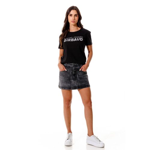 Camiseta Manga Corta Para Mujer Le-Marithé Girbaud