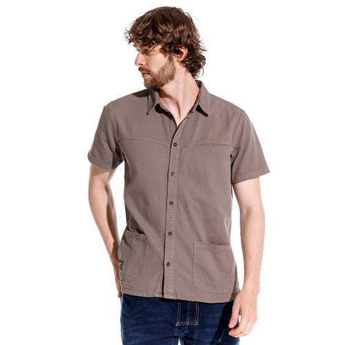 Camisa Manga Cortapara Hombre Gaspard Girbaud