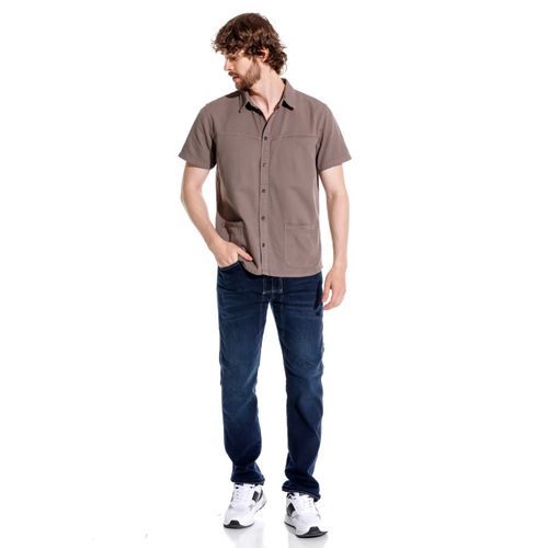 Camisa Manga Cortapara Hombre Gaspard Girbaud