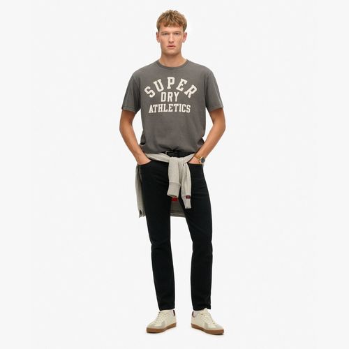 Camiseta Manga Corta Para Hombre Athletic Ess Tee Superdry