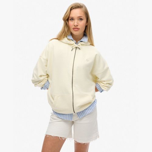 Buzo Abierto Para Mujer Studios Zip Hoodie Superdry