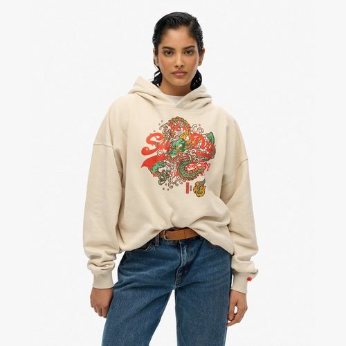 Buzo Cerrado Para Mujer Vl Tokyo Relaxed Hood Superdry