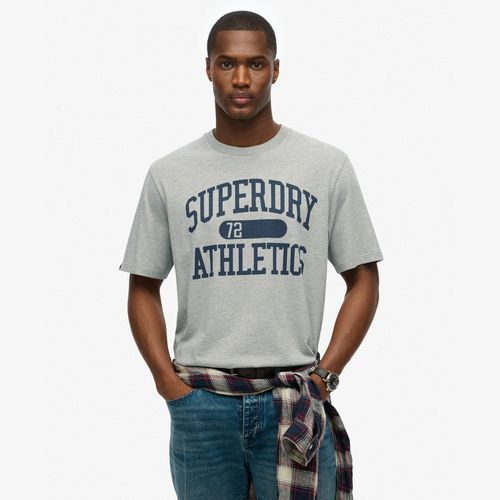 Camiseta Manga Corta Para Hombre Athletic Ess Tee Superdry
