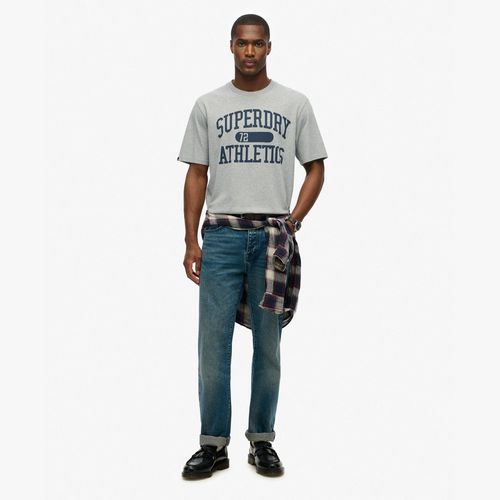 Camiseta Manga Corta Para Hombre Athletic Ess Tee Superdry